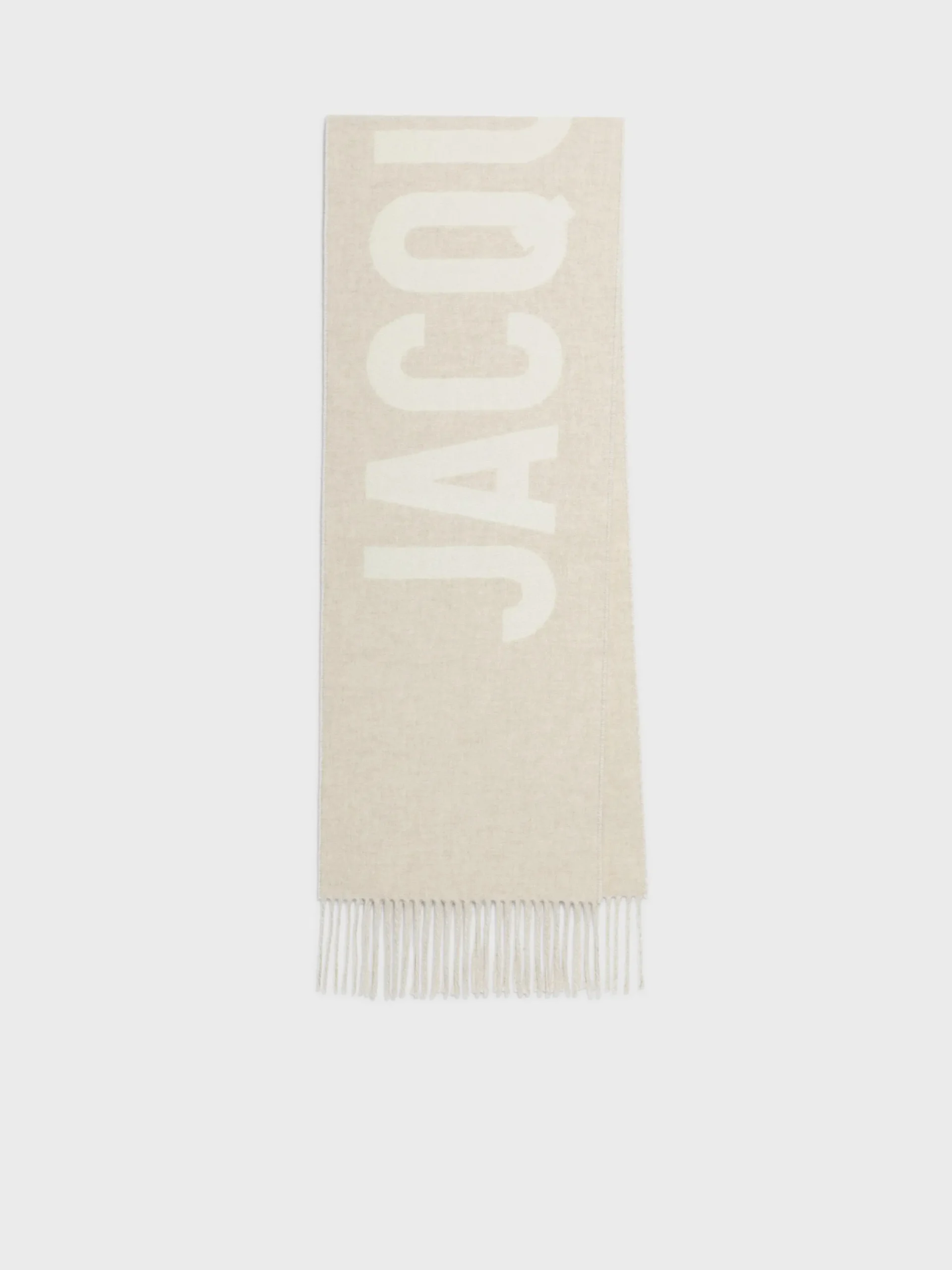 New Jacquemus De sjaal Multi-Beige
