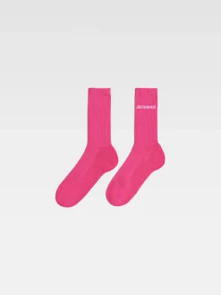 Clearance Jacquemus De sokken DarkPink