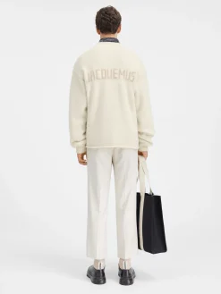 Outlet Jacquemus De trui LightBeige