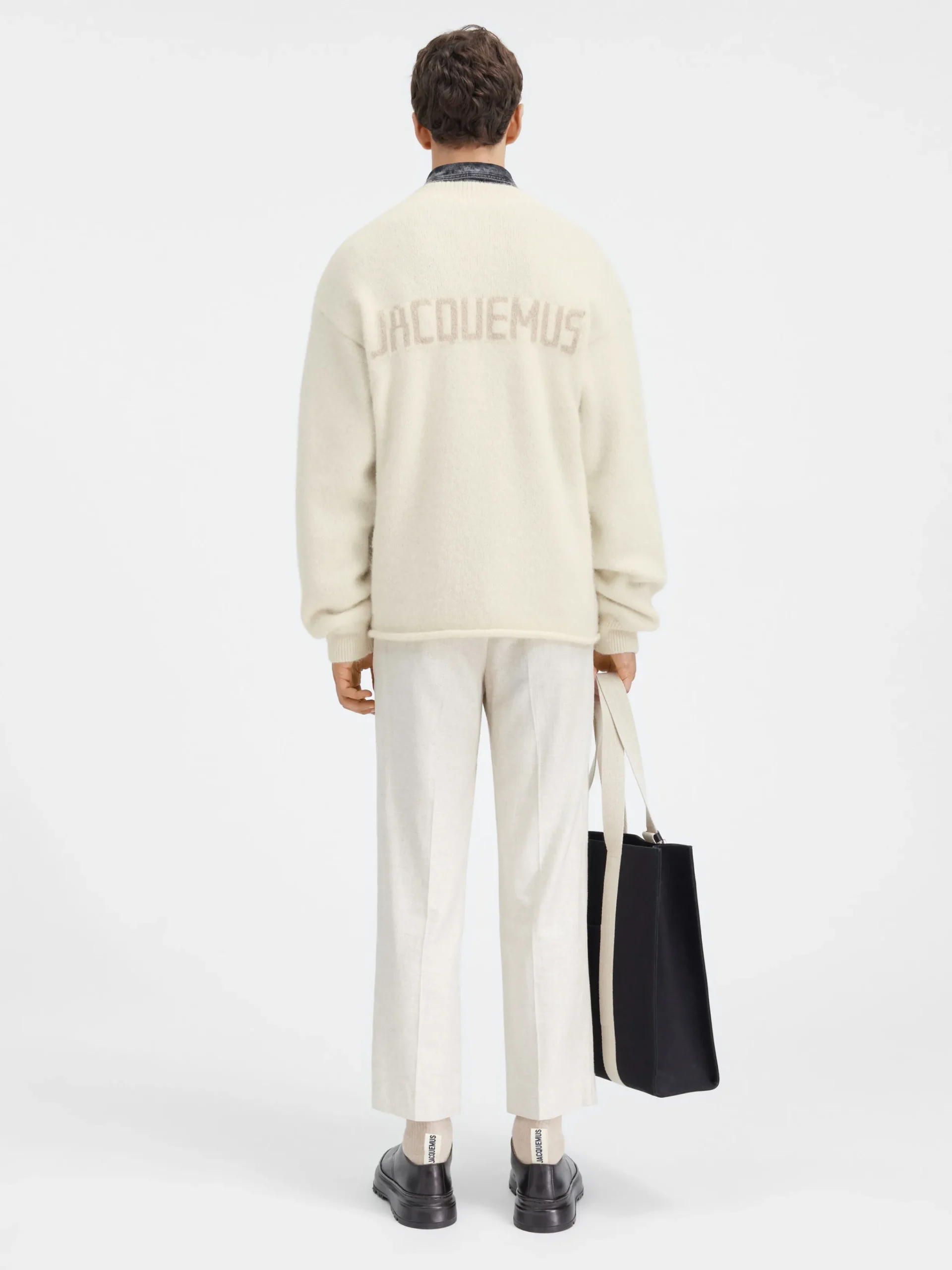 Outlet Jacquemus De trui LightBeige