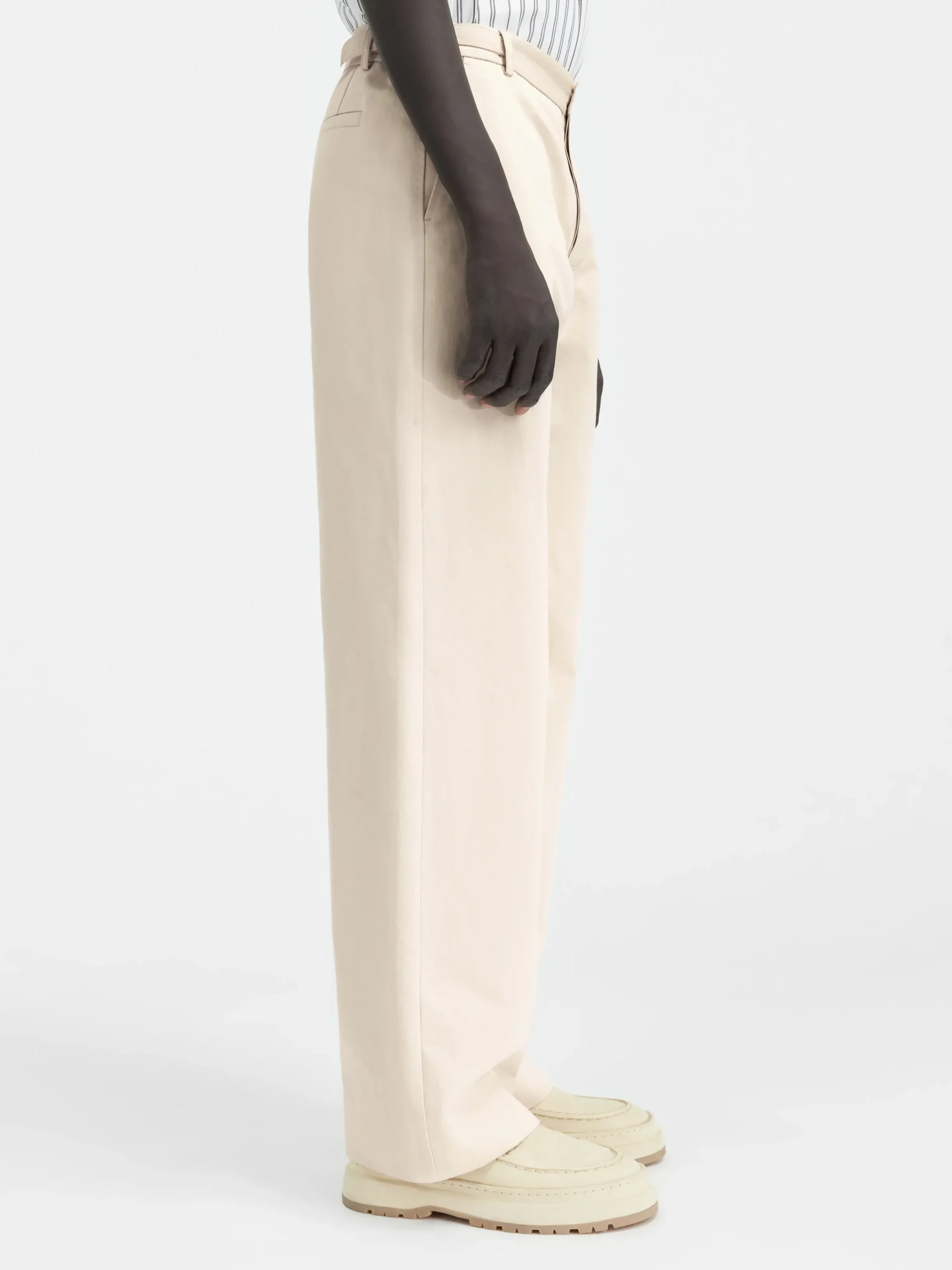 Hot Jacquemus De Jean broek Beige