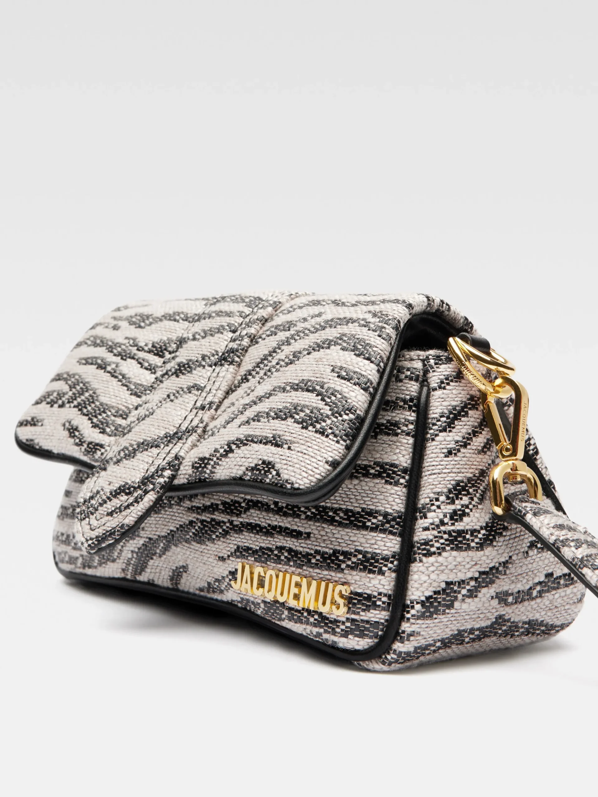 Sale Jacquemus De kleine Bambimou Black&WhiteZebra