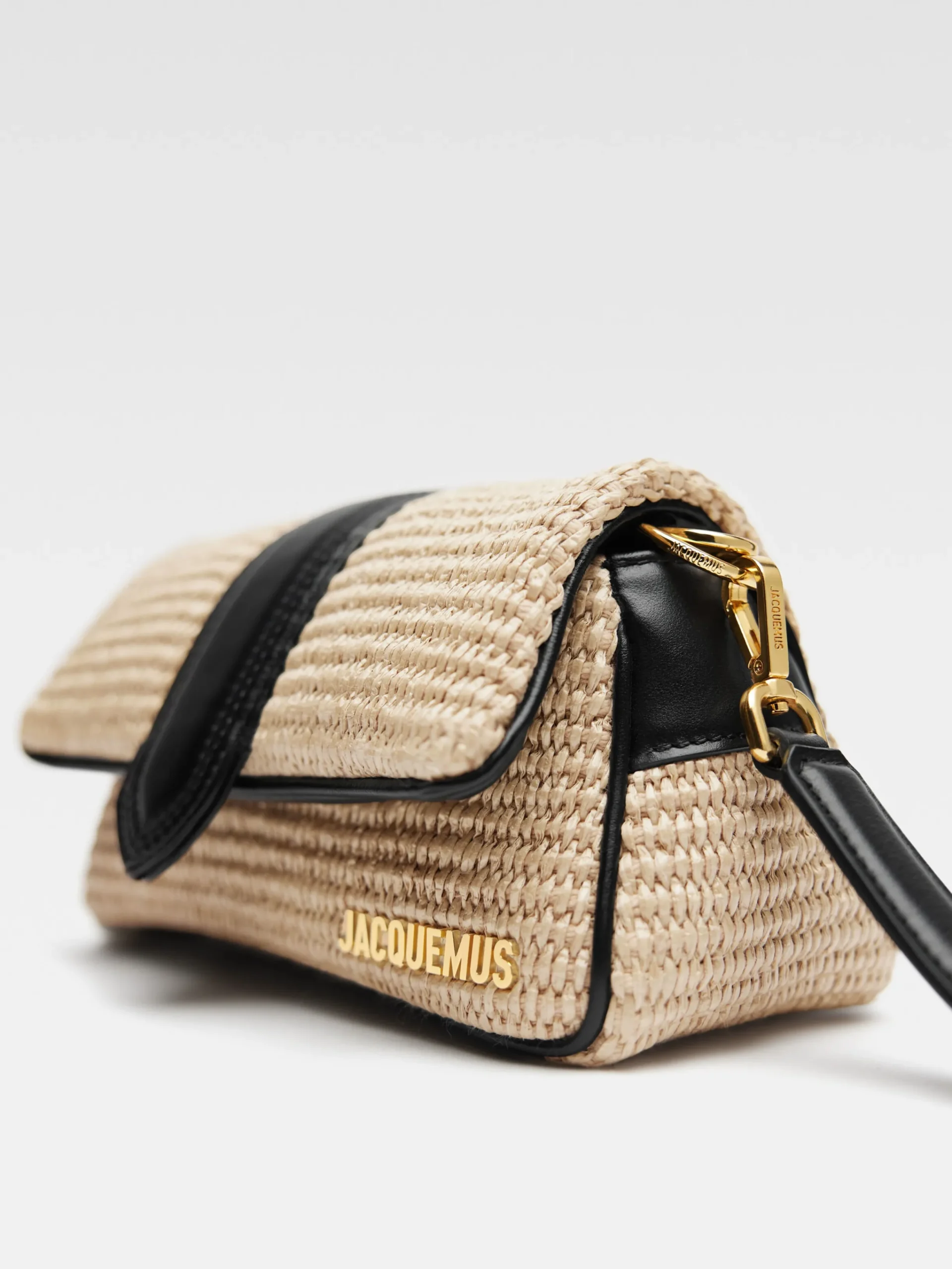 Discount Jacquemus De kleine Bambimou Ivory/Black