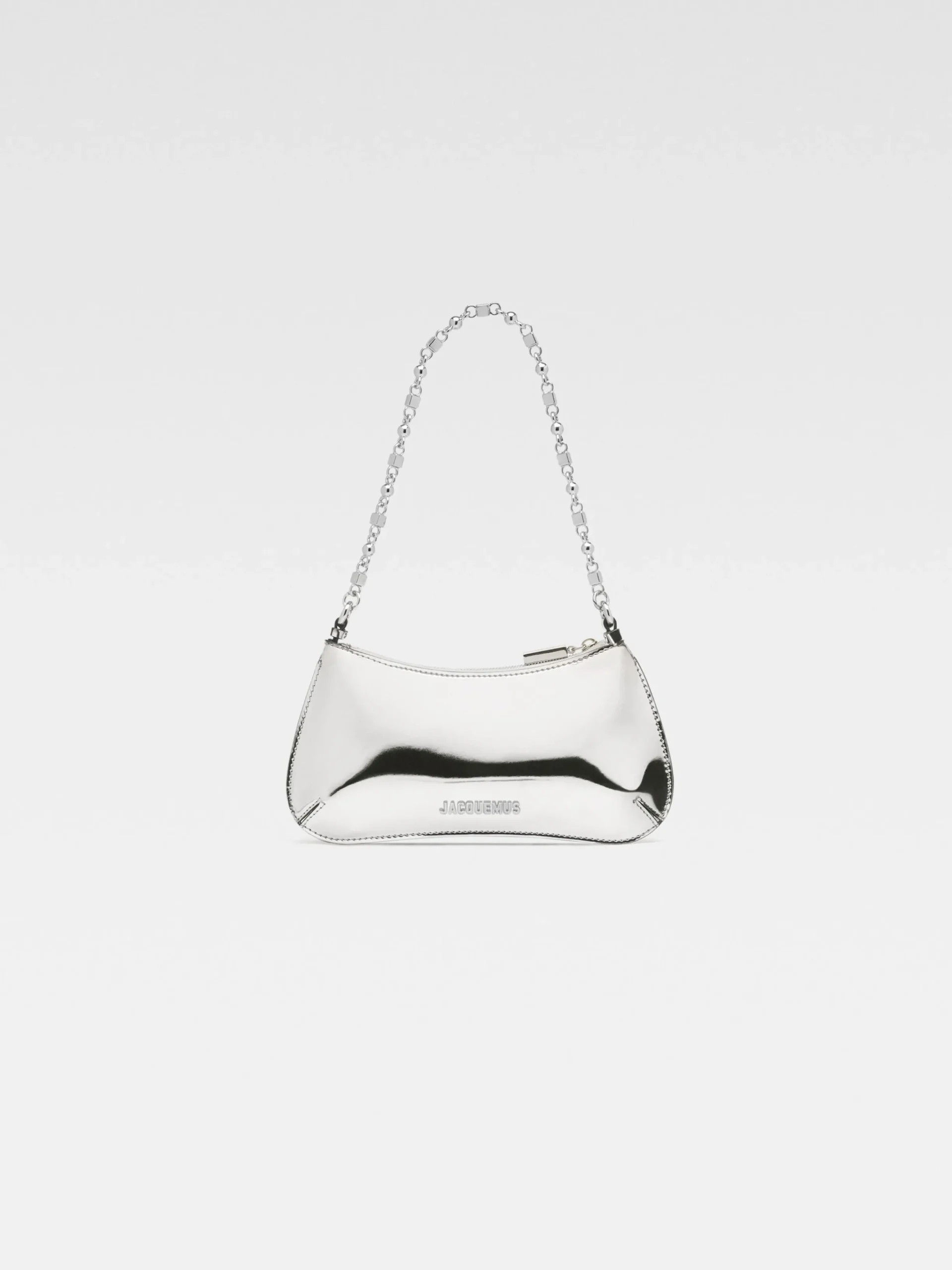 Best Jacquemus De kleine Bisou Chaine Silver
