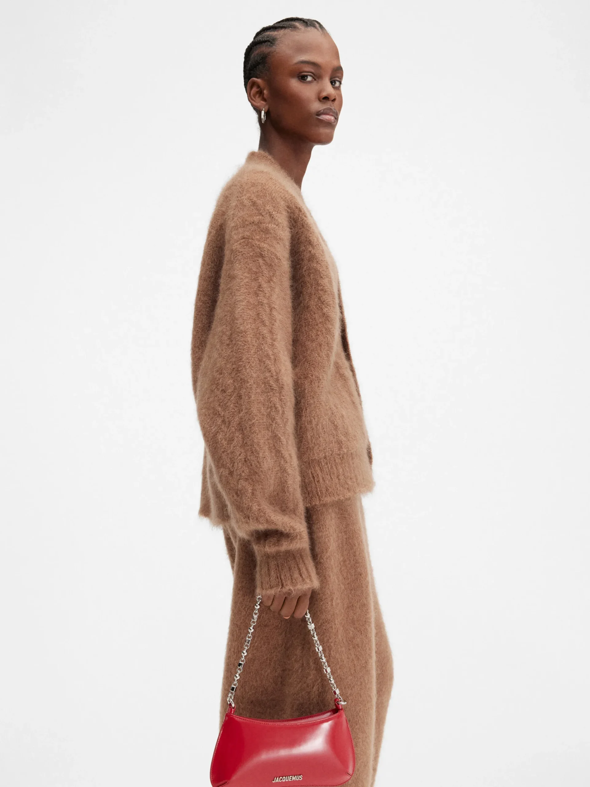Hot Jacquemus De kleine Bisou Chaine Red