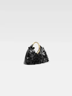 Hot Jacquemus De kleine geborduurde Calino Black