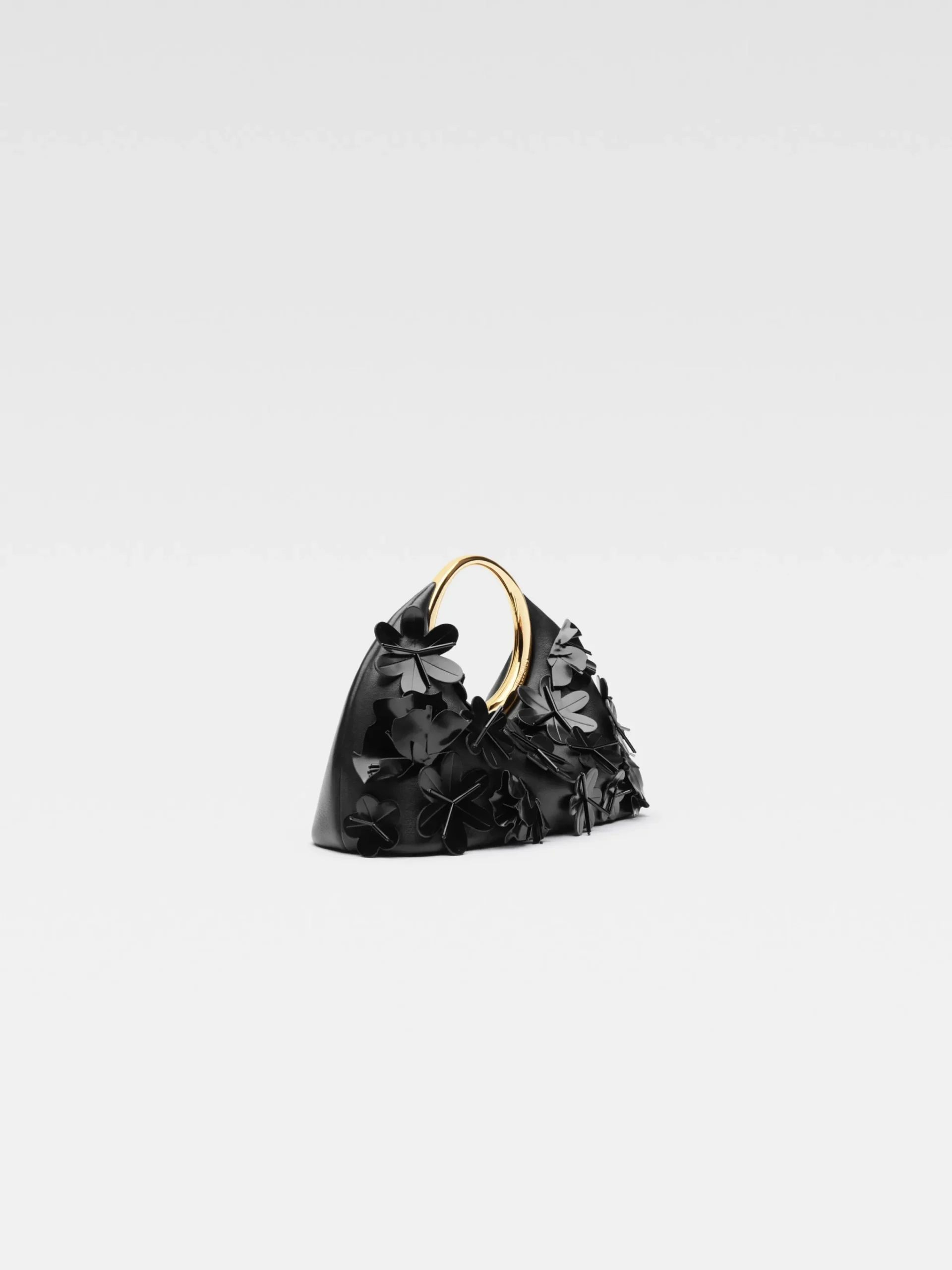 Hot Jacquemus De kleine geborduurde Calino Black