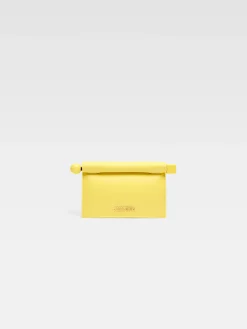 Discount Jacquemus De kleine Rond Carré clutch Yellow