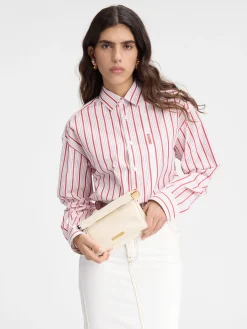 New Jacquemus De kleine Rond Carré clutch LightIvory