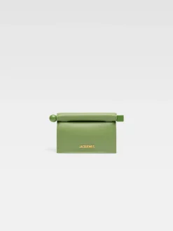 Best Jacquemus De kleine Rond Carré clutch Green