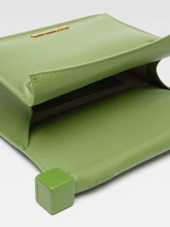 Best Jacquemus De kleine Rond Carré clutch Green