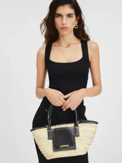 Outlet Jacquemus De kleine Soli mand Black