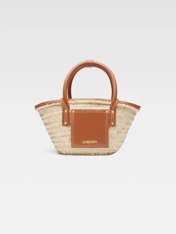 Online Jacquemus De kleine Soli mand LightBrown