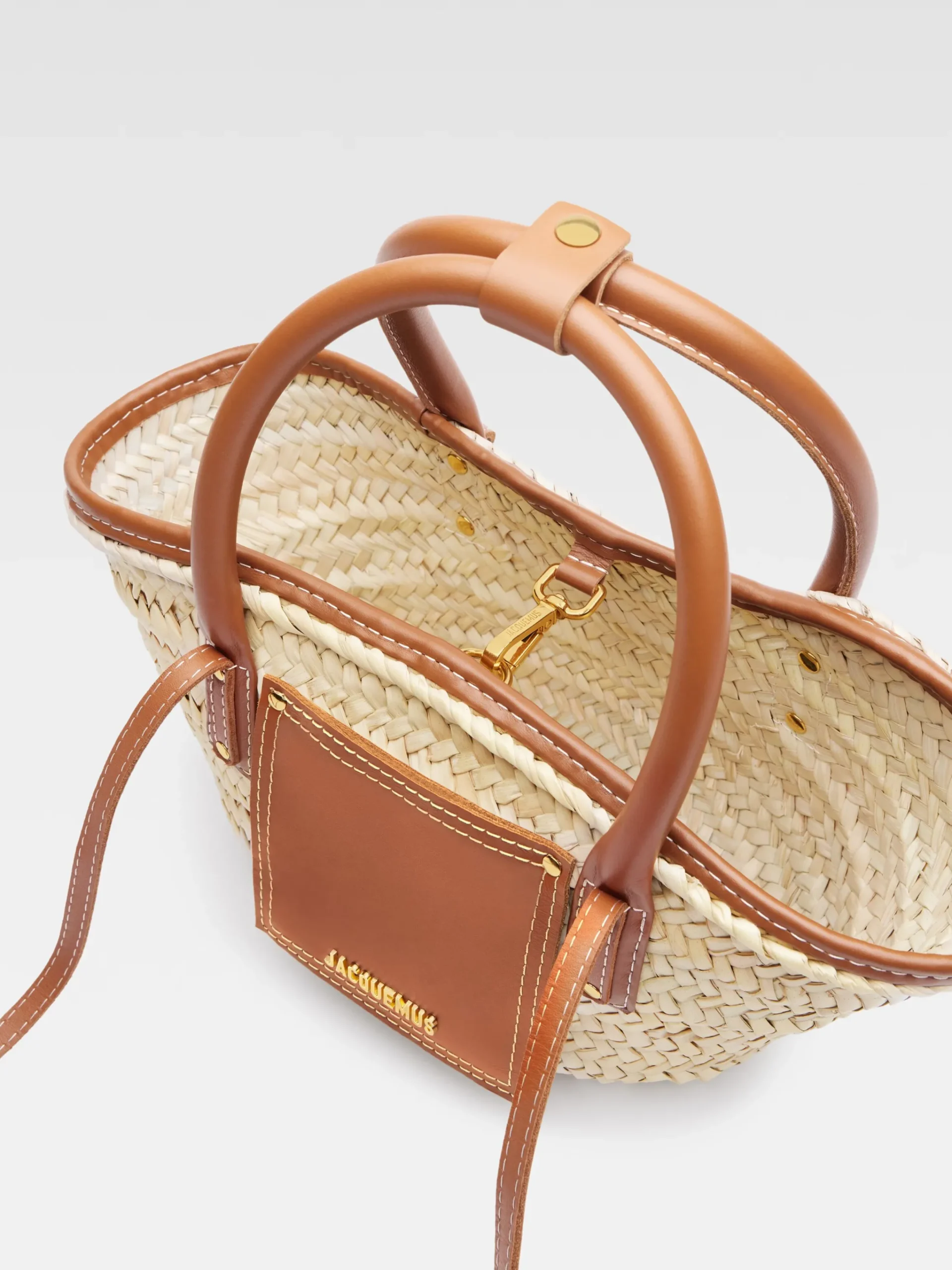 Online Jacquemus De kleine Soli mand LightBrown