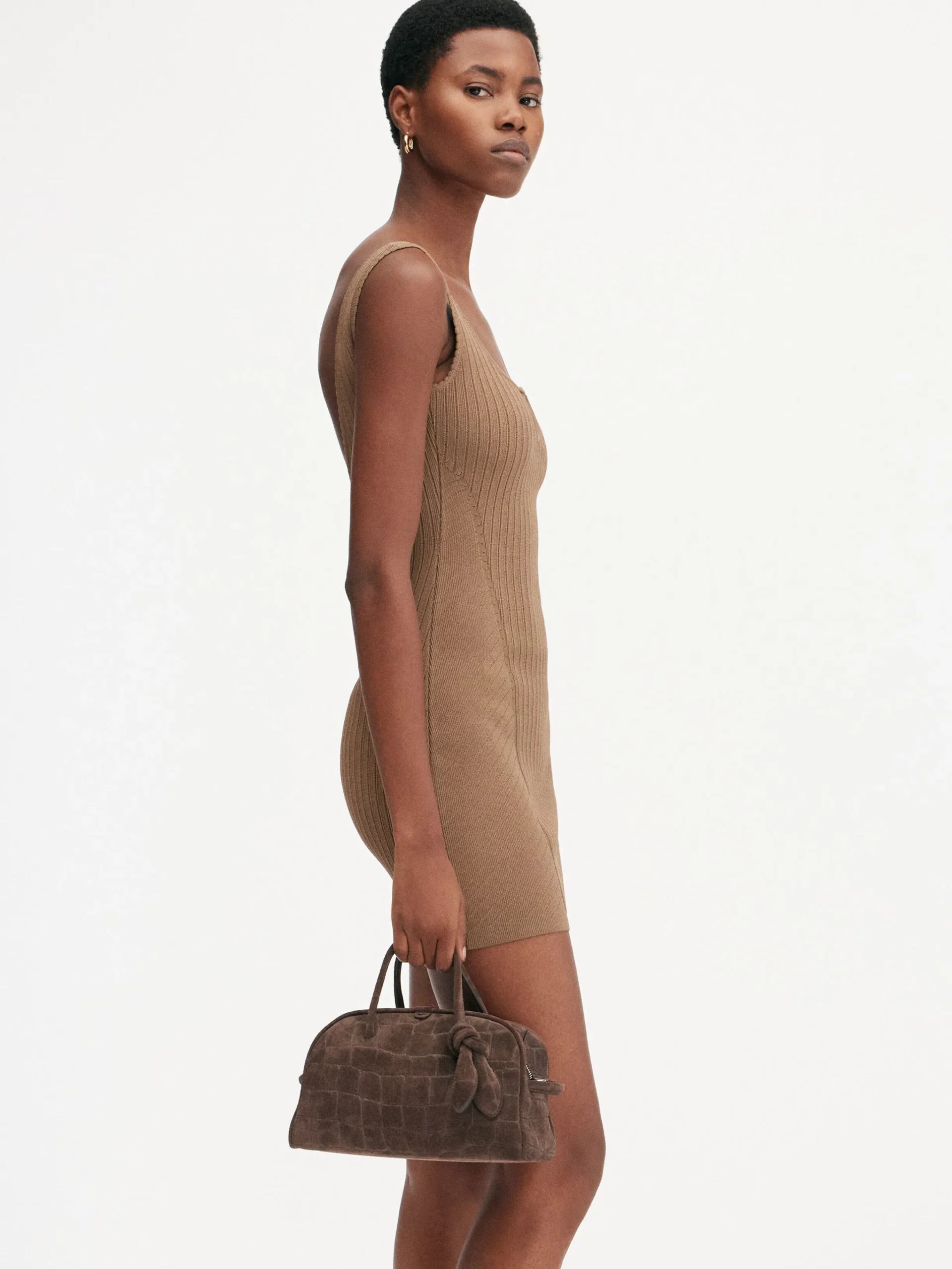 Discount Jacquemus De kleine Turismo DarkBrown