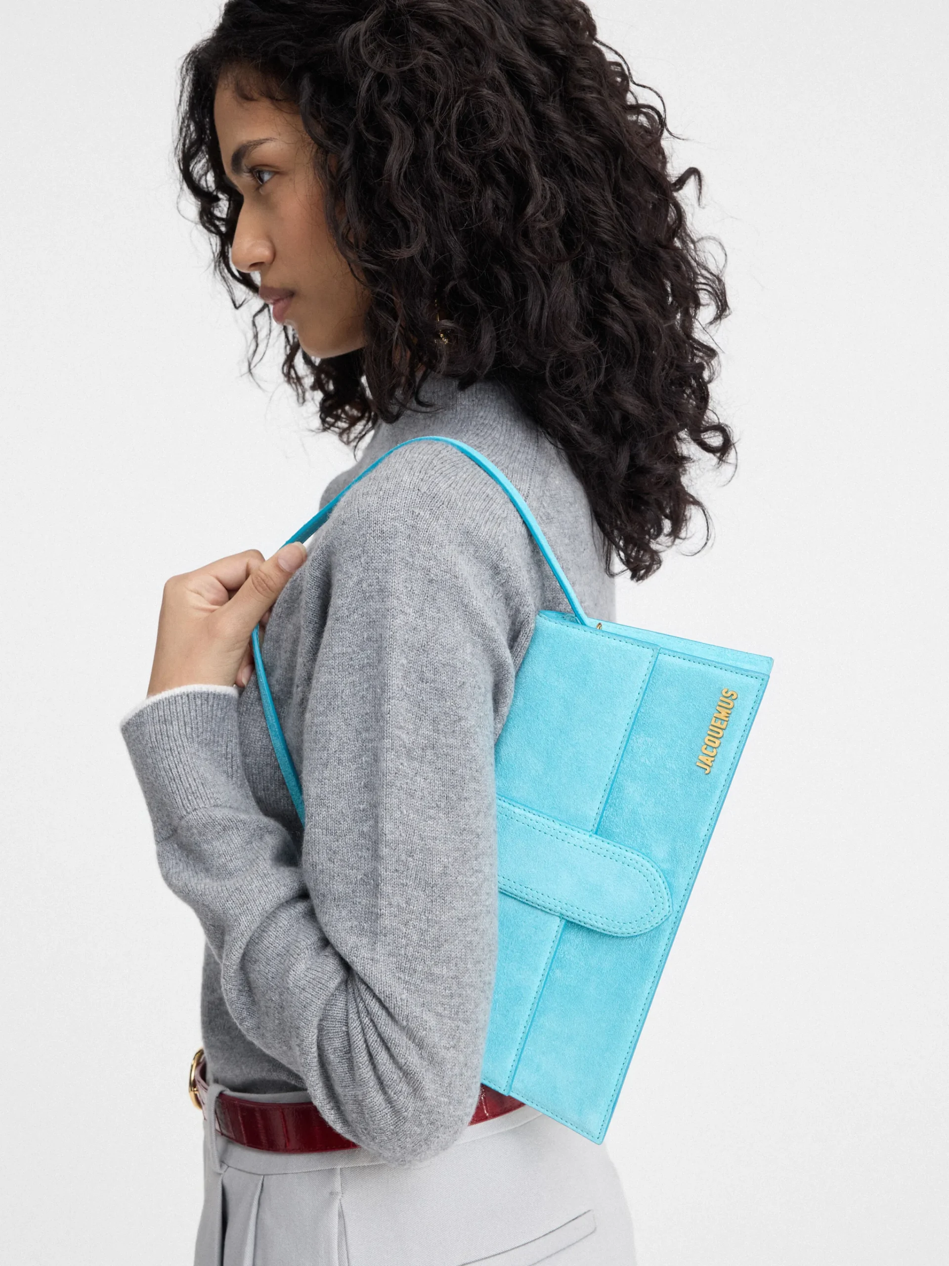 Online Jacquemus De lange Bambino LightTurquoise