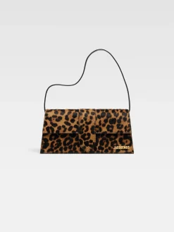 Sale Jacquemus De lange Bambino PrintLeopardBrown