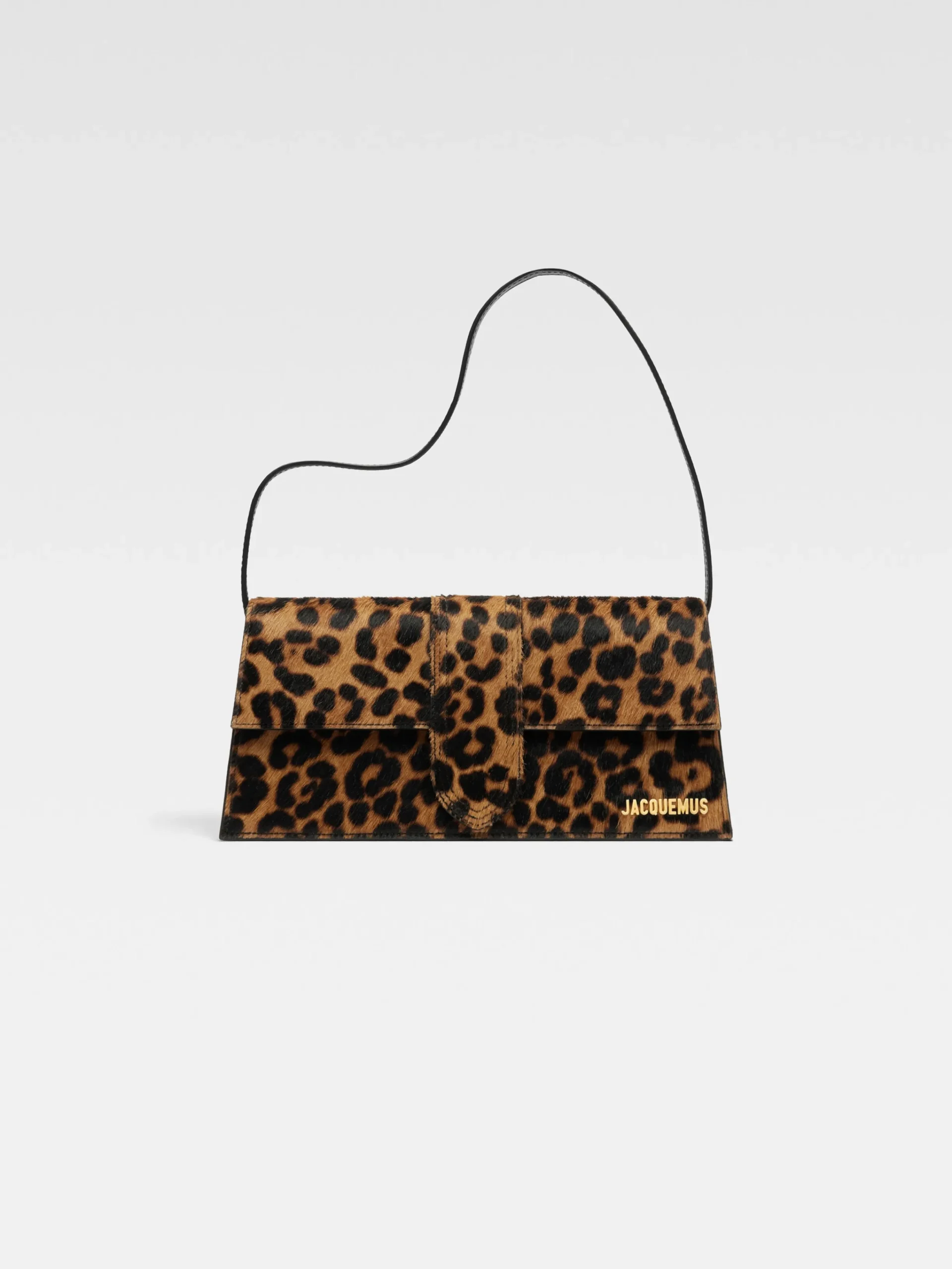 Sale Jacquemus De lange Bambino PrintLeopardBrown