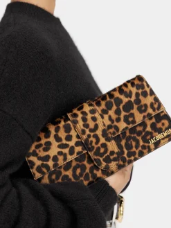 Sale Jacquemus De lange Bambino PrintLeopardBrown