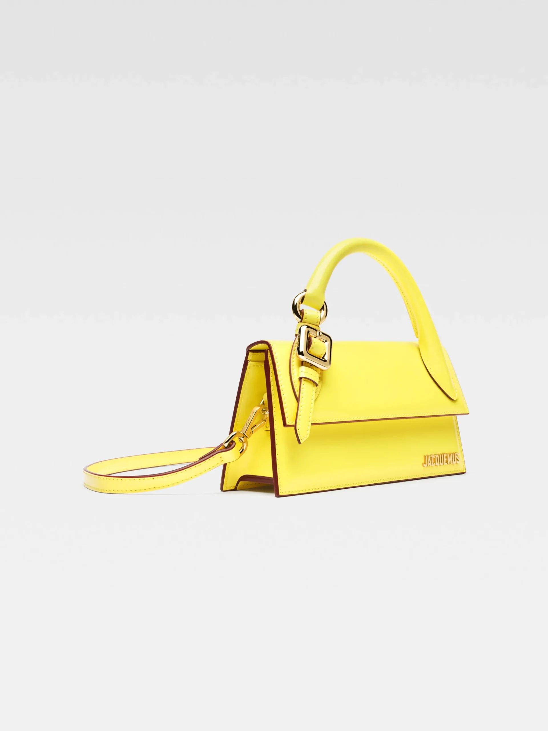Discount Jacquemus De lange Chiquito met gesp Yellow