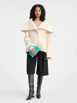 Outlet Jacquemus De lange Chiquito met gesp Turquoise
