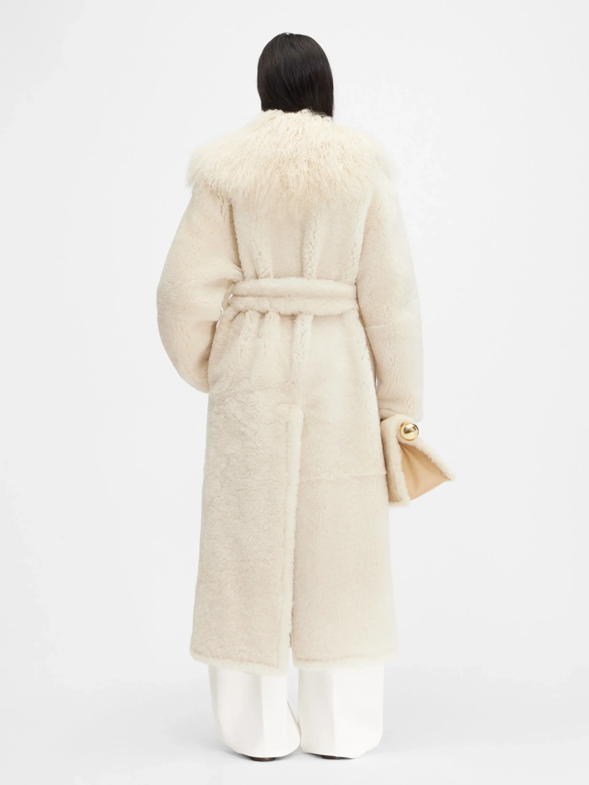 New Jacquemus De lange jas van Pilou Off-White