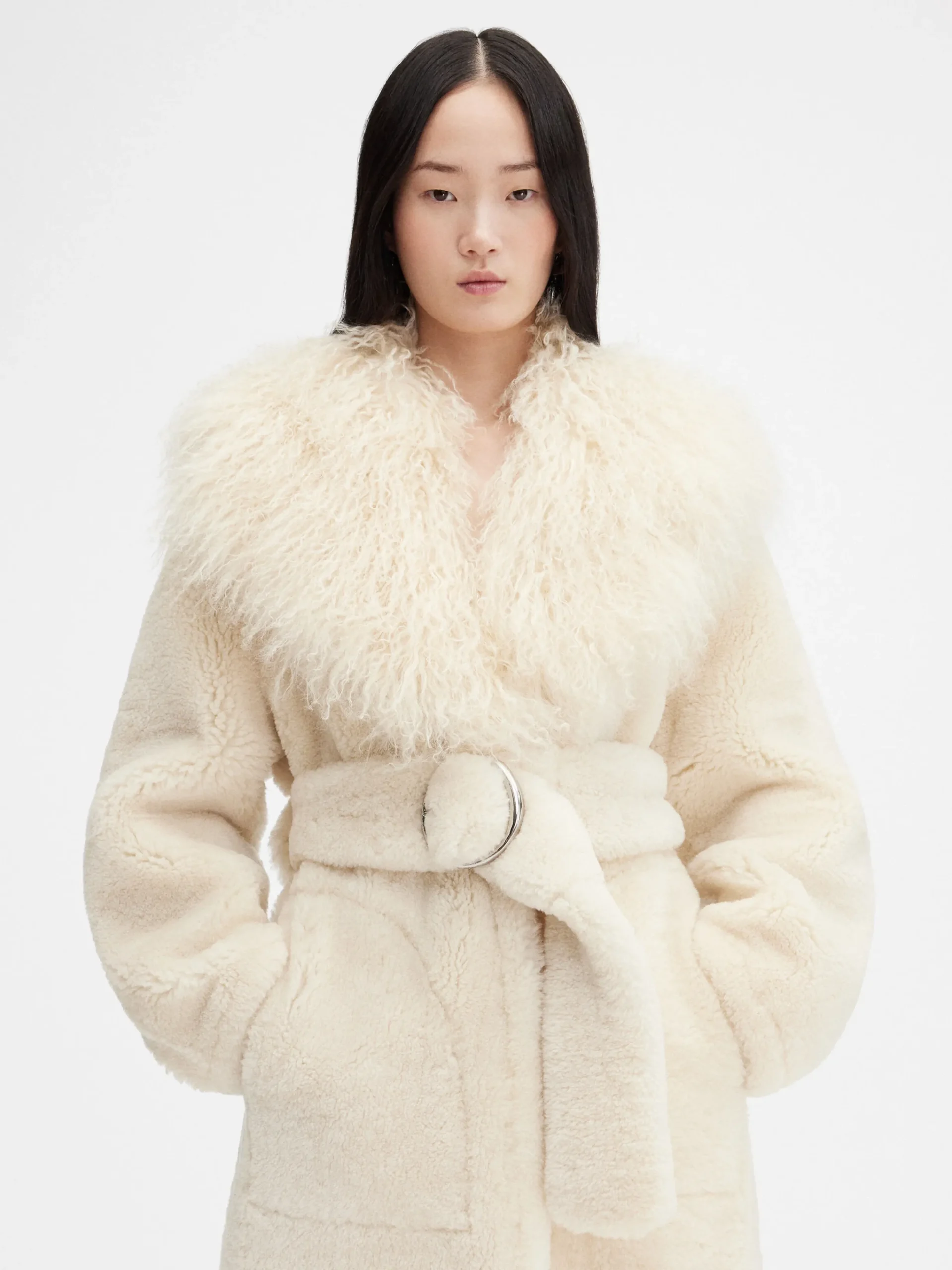 New Jacquemus De lange jas van Pilou Off-White