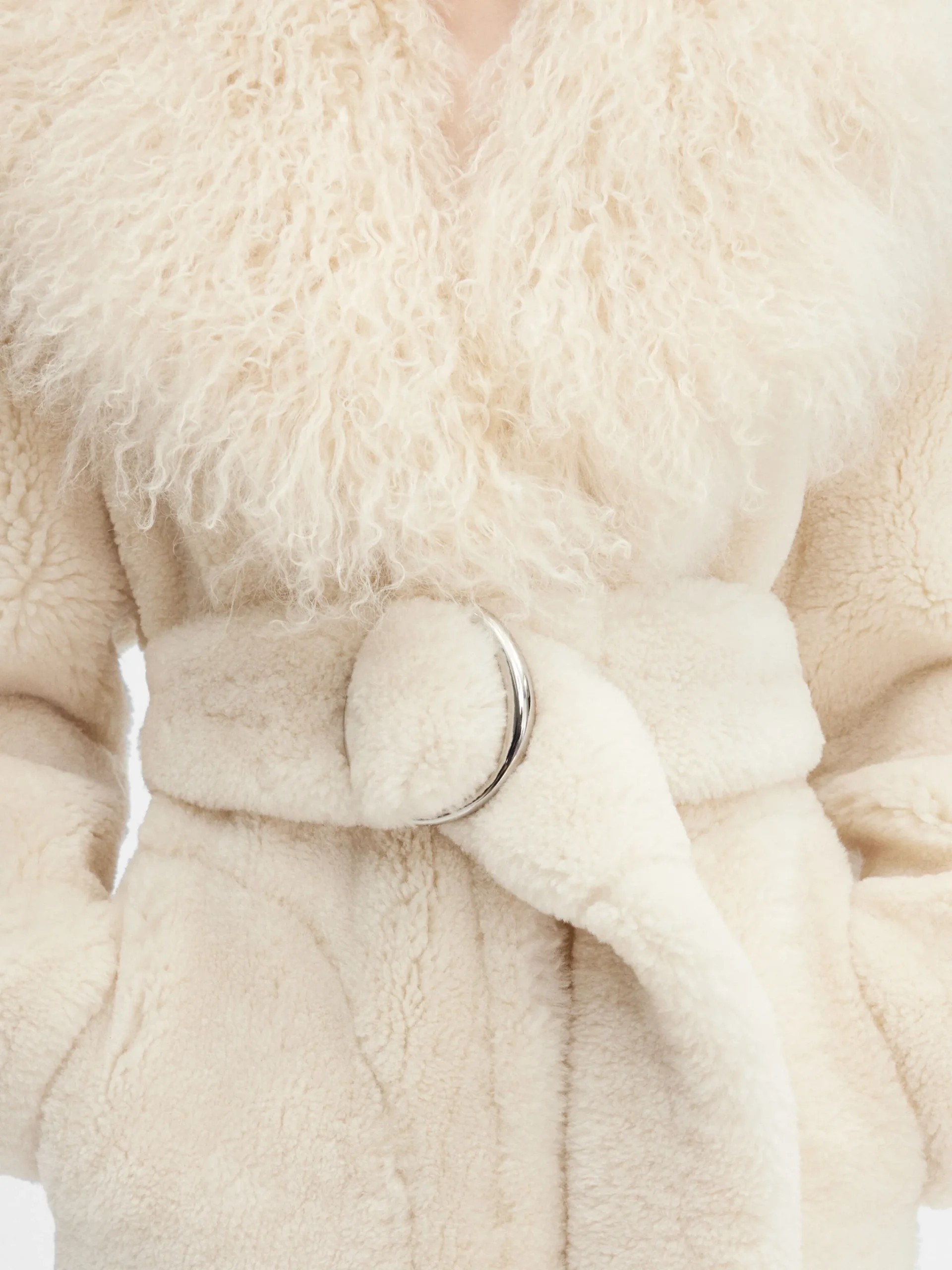 New Jacquemus De lange jas van Pilou Off-White