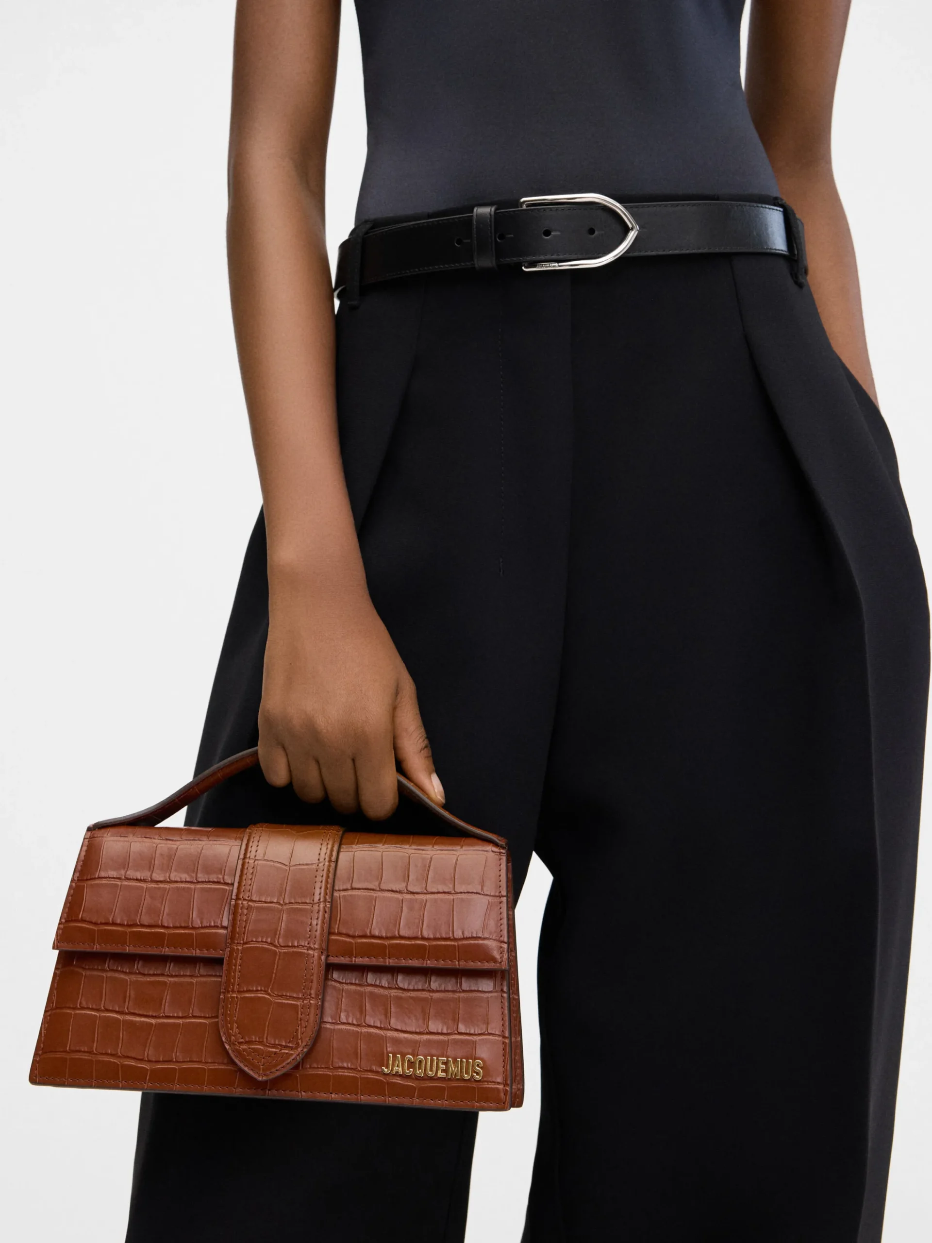 Fashion Jacquemus De large Bambino Brown