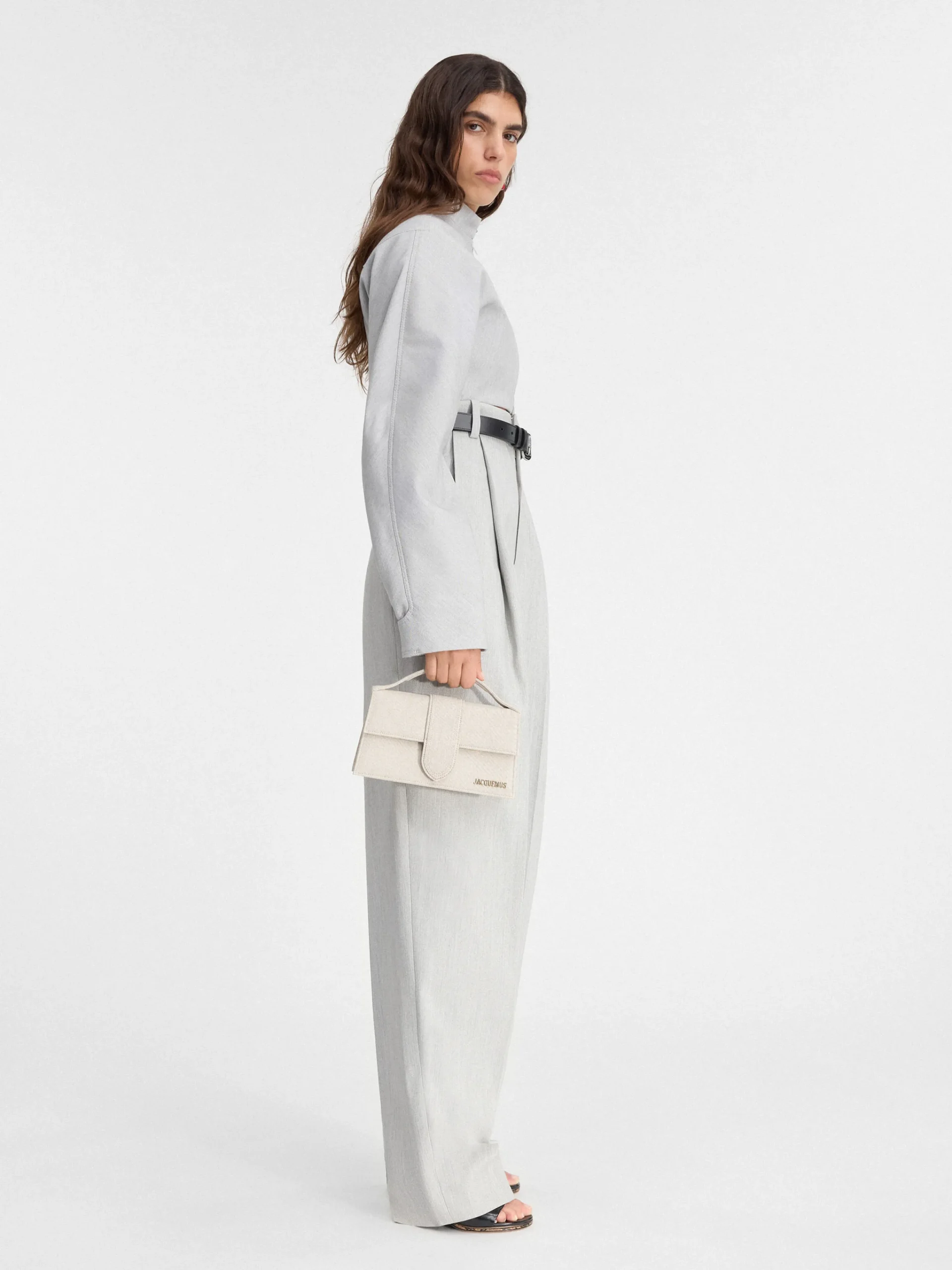 Hot Jacquemus De large Bambino LightGreige