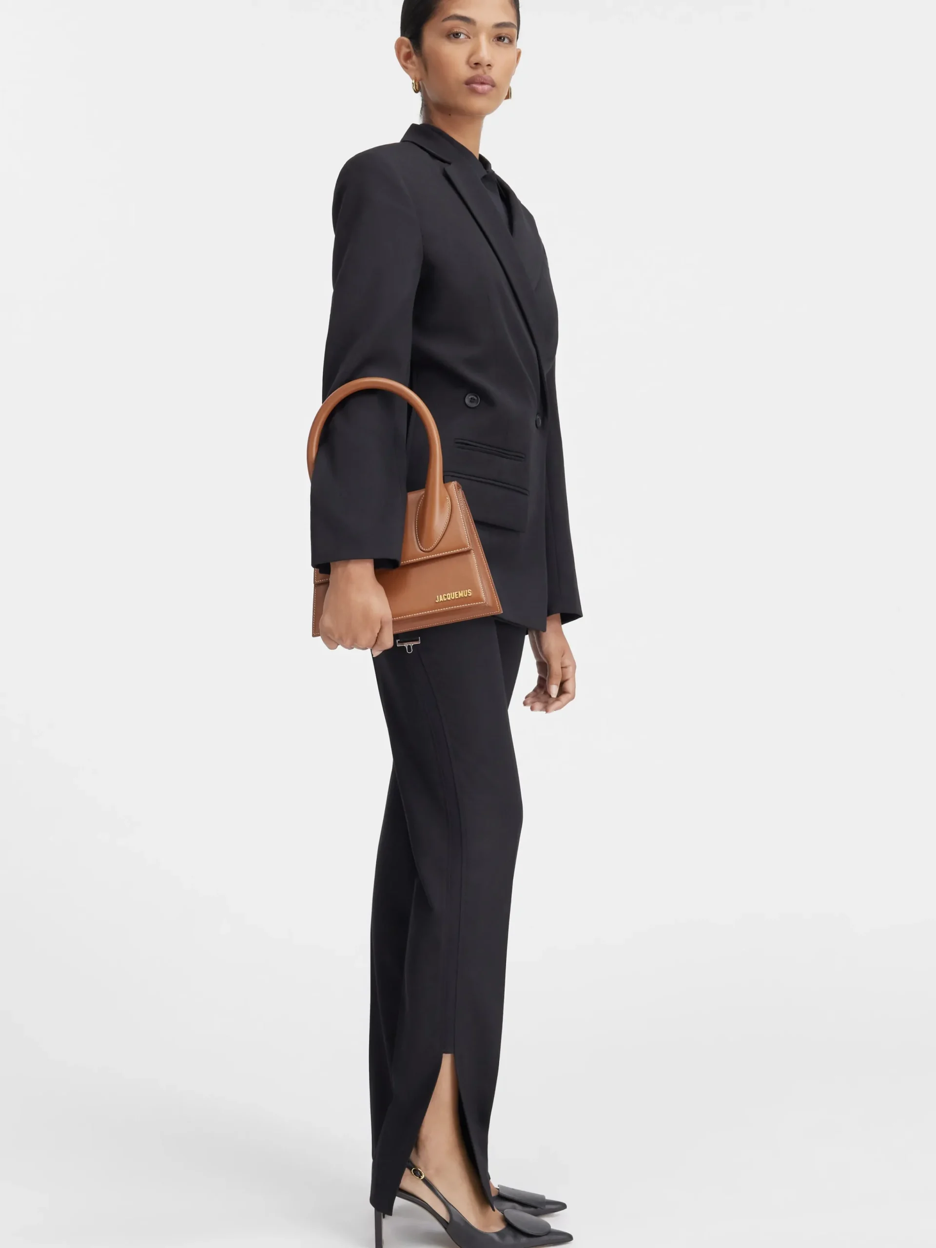 Discount Jacquemus De large Chiquito LightBrown