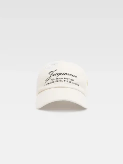 Hot Jacquemus De Londen pet Off-White