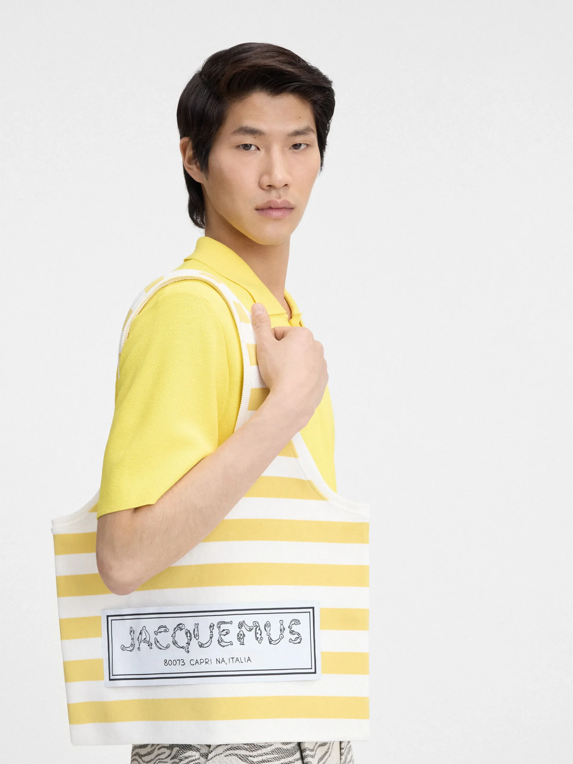 Fashion Jacquemus De Marcel tas Multi-Yellow
