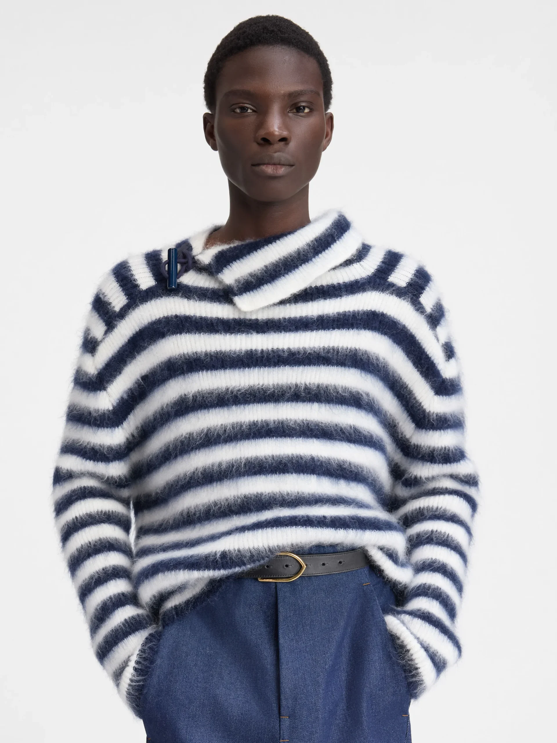 Fashion Jacquemus De Marina trui Multi-Navy