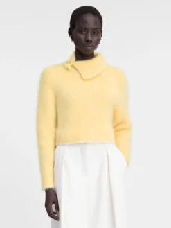 New Jacquemus De Marina trui LightYellow