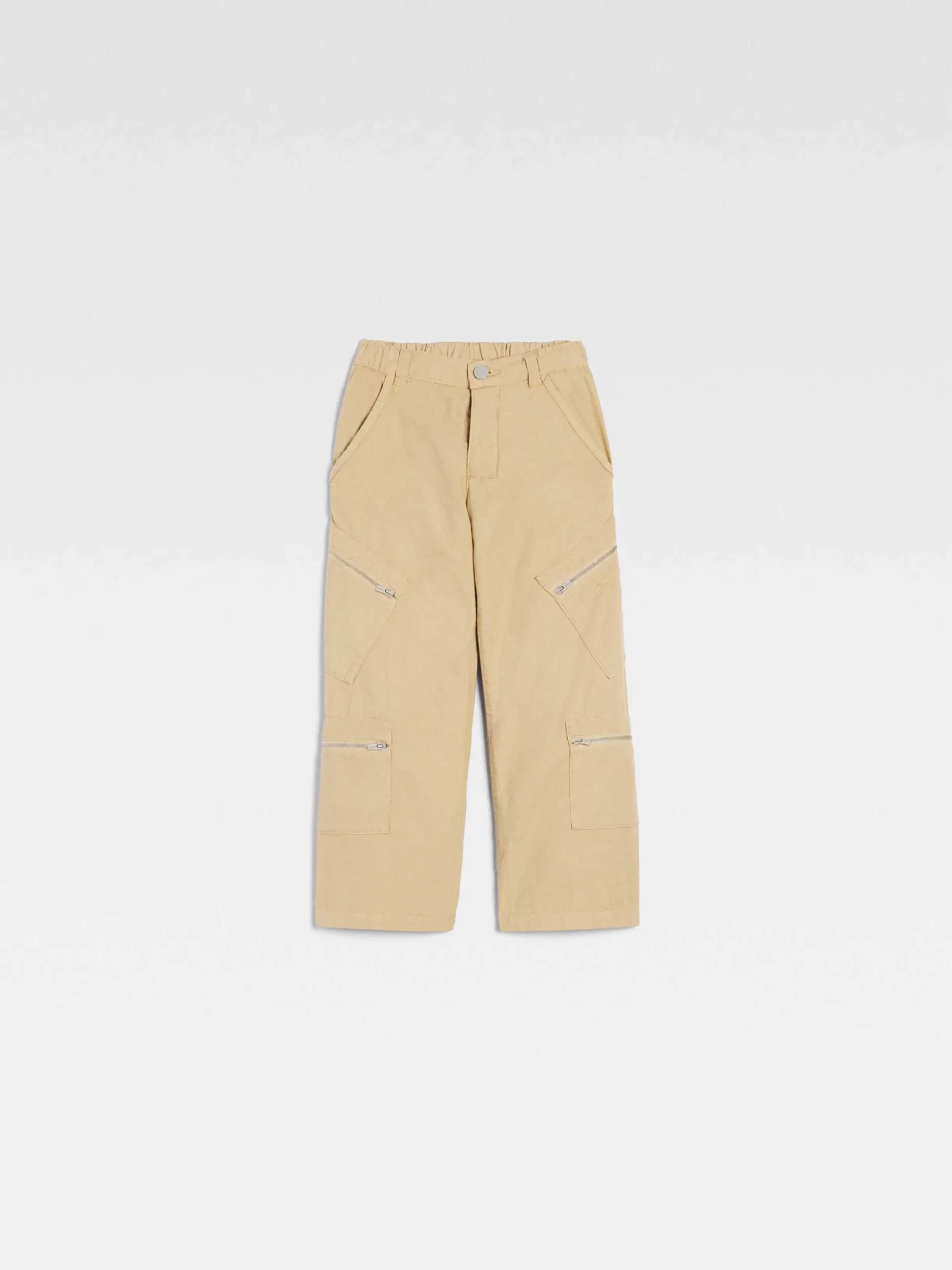 Outlet Jacquemus De Marrone cargobroek voor kinderen DarkBeige
