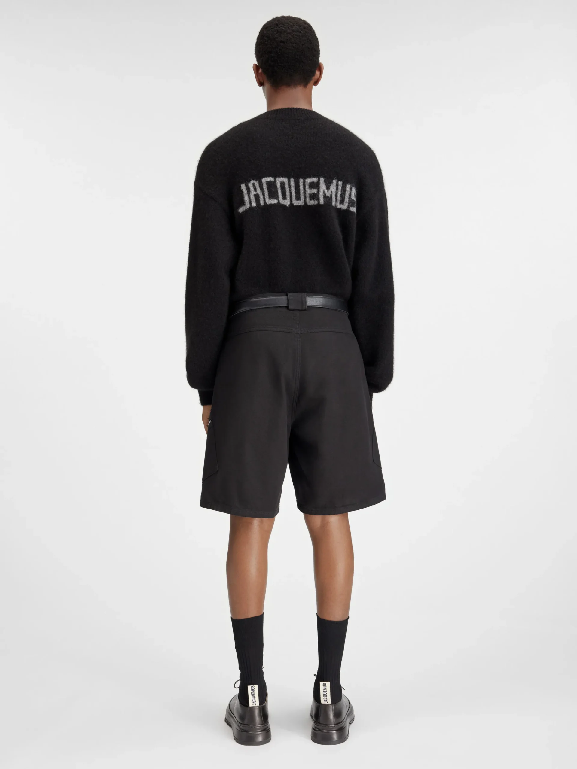 New Jacquemus De Marrone korte broek Black