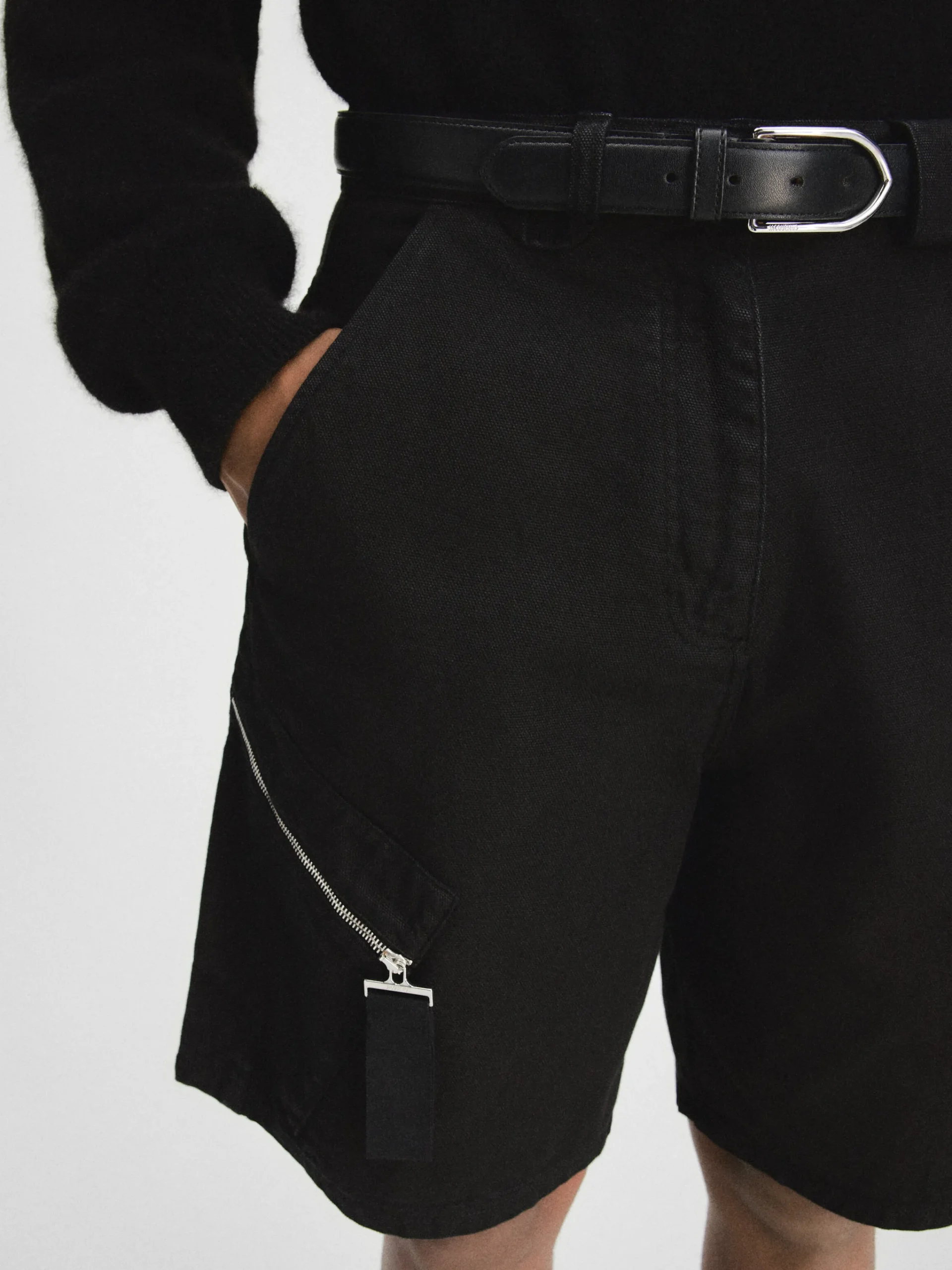 New Jacquemus De Marrone korte broek Black