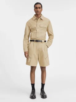 New Jacquemus De Marrone korte broek Beige