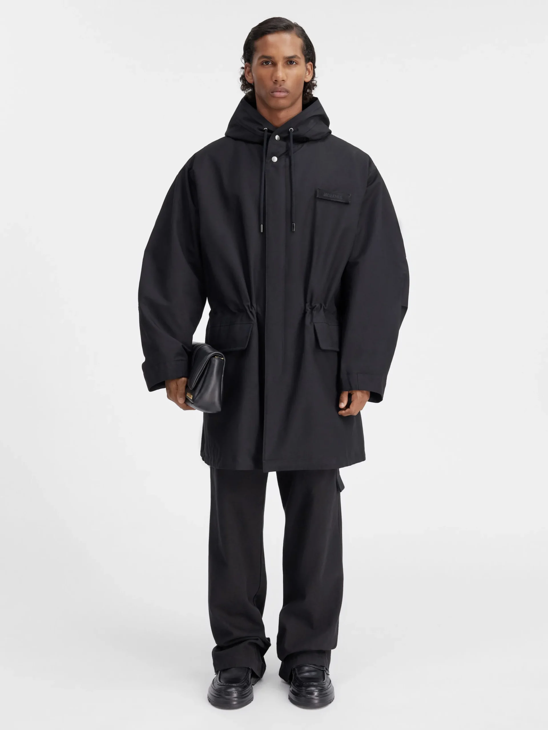 Hot Jacquemus De Marrone parka Black