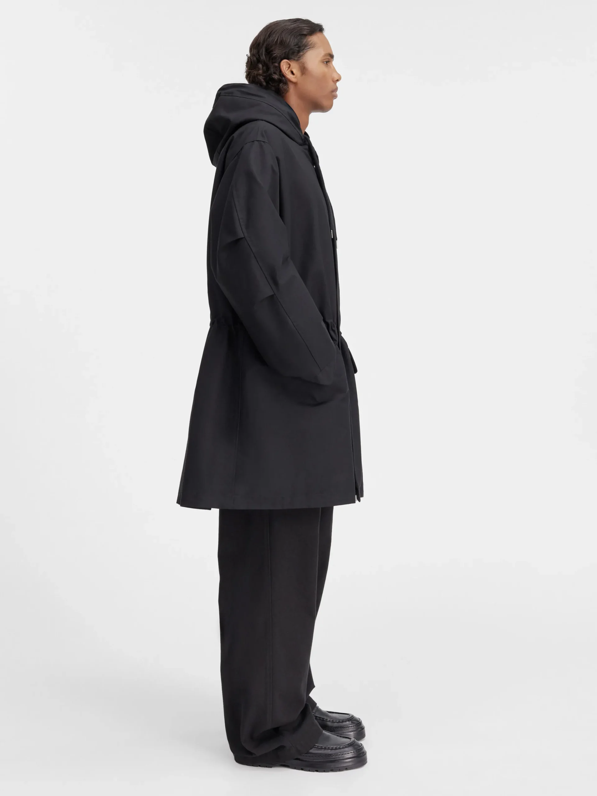 Hot Jacquemus De Marrone parka Black