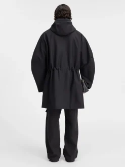 Hot Jacquemus De Marrone parka Black