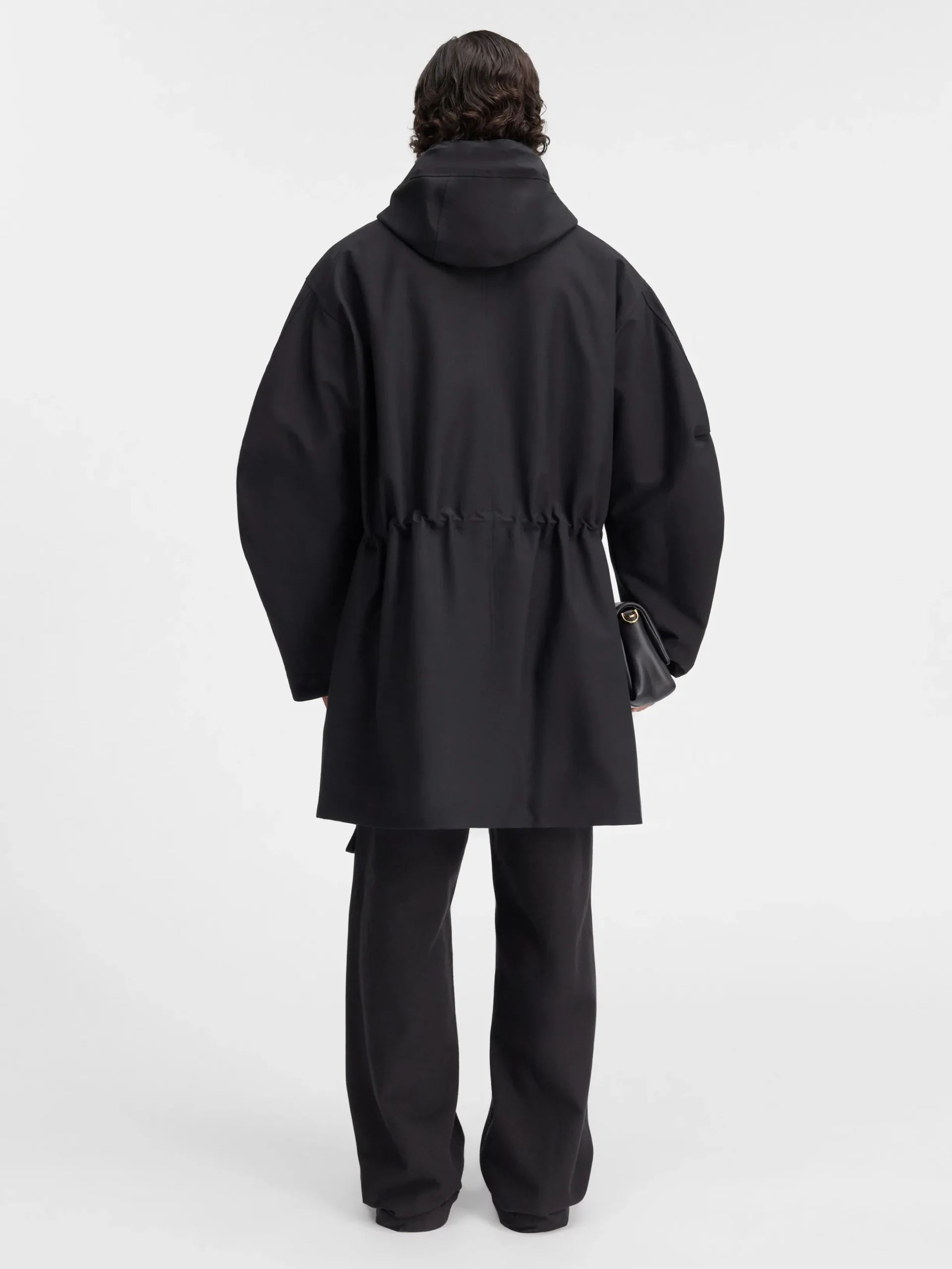 Hot Jacquemus De Marrone parka Black