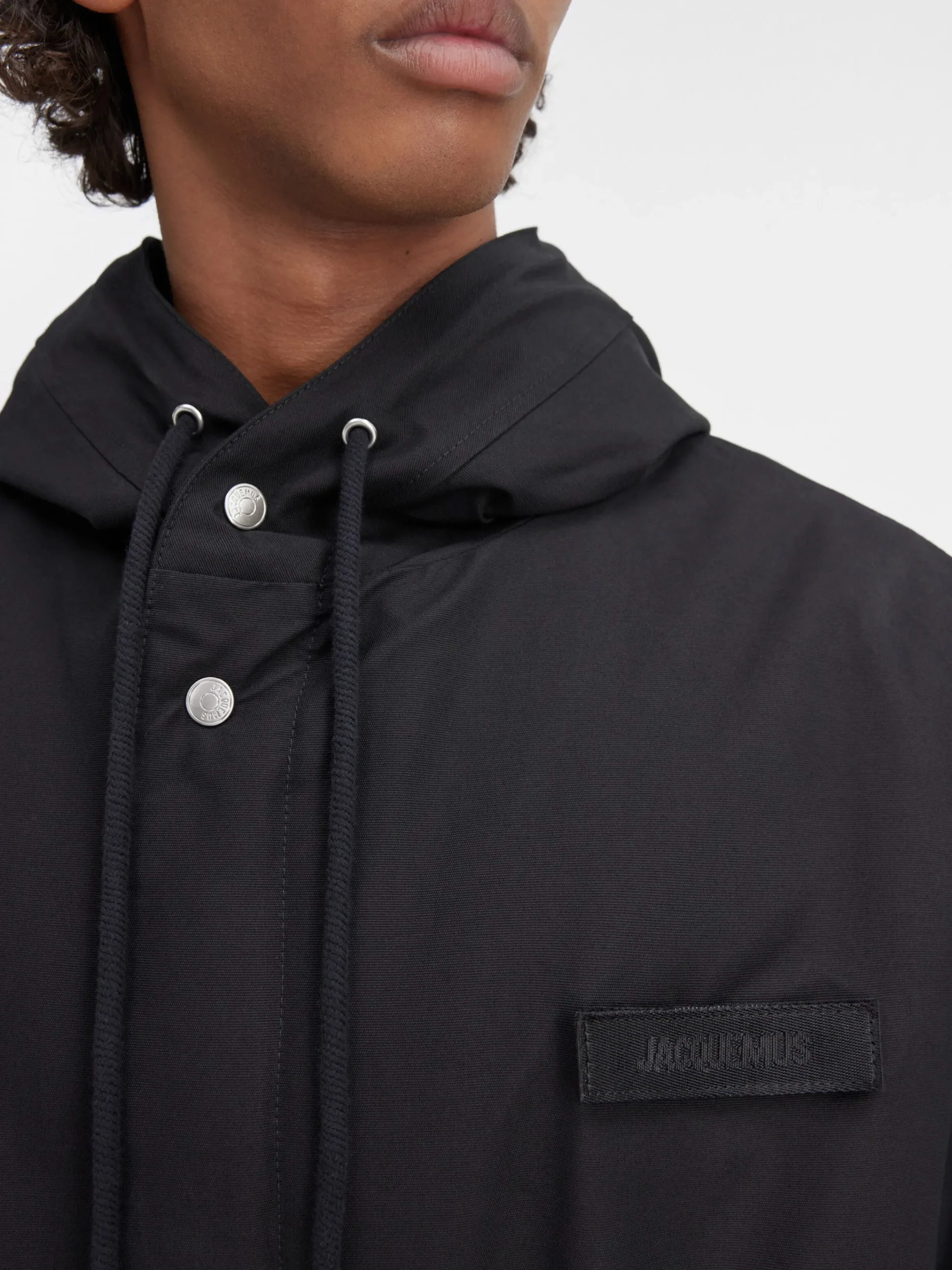 Hot Jacquemus De Marrone parka Black