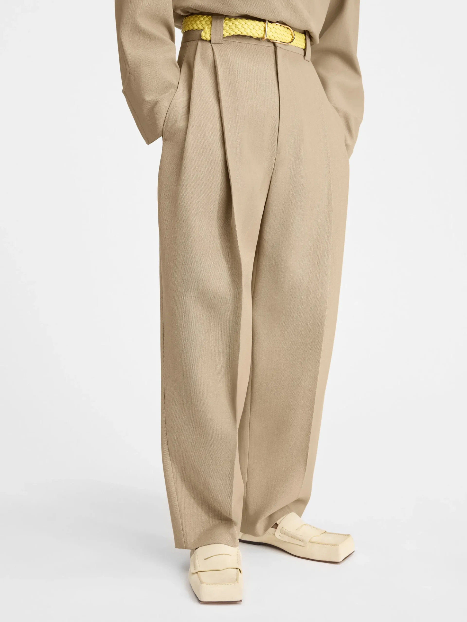 Online Jacquemus De Marzio broek Beige