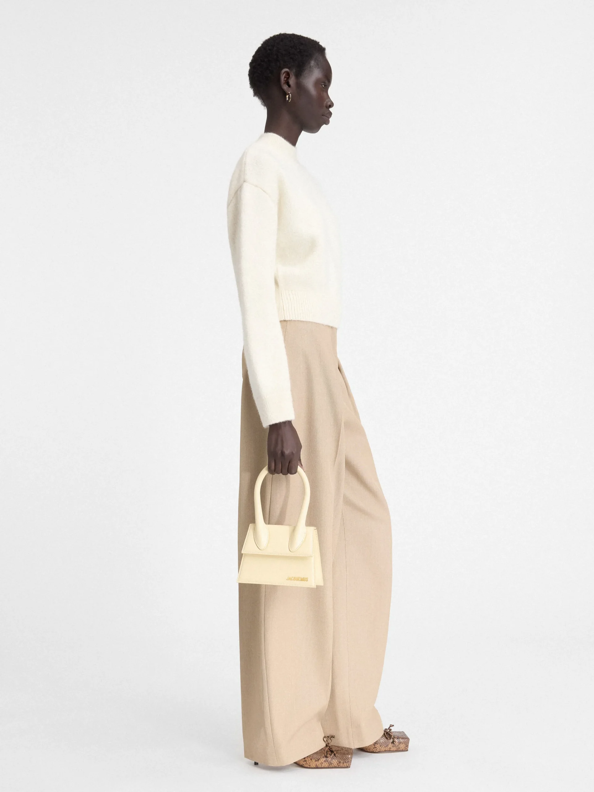 Clearance Jacquemus De medium Chiquito Ivory