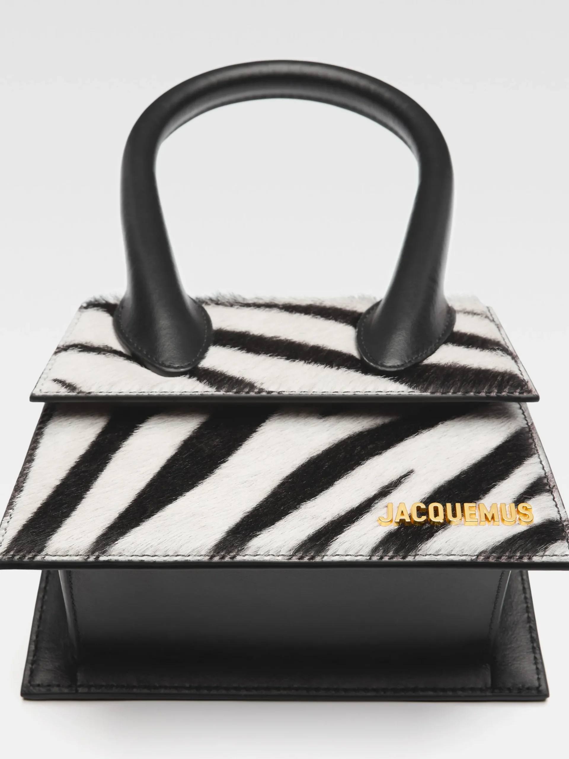 Fashion Jacquemus De medium Chiquito Black&WhiteZebra