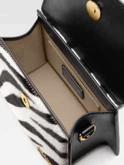Fashion Jacquemus De medium Chiquito Black&WhiteZebra