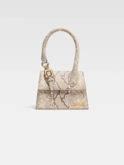 Hot Jacquemus De medium Chiquito met gesp Beige