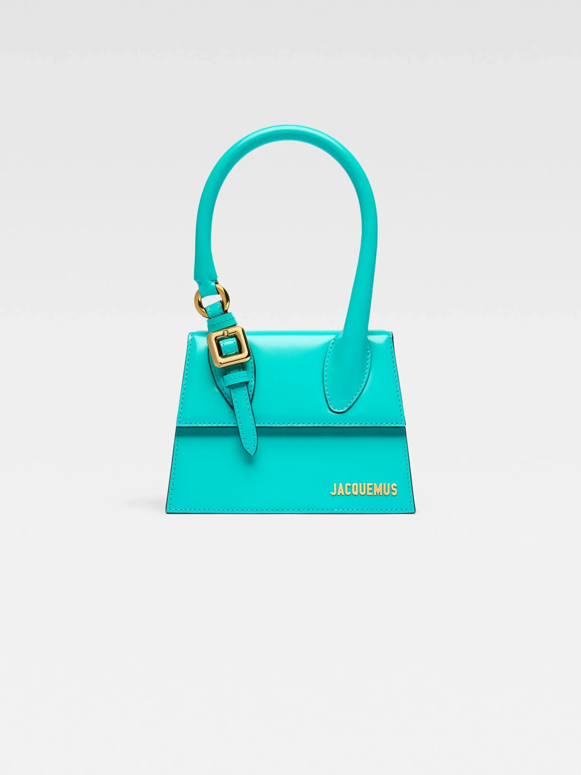Discount Jacquemus De medium Chiquito met gesp Turquoise